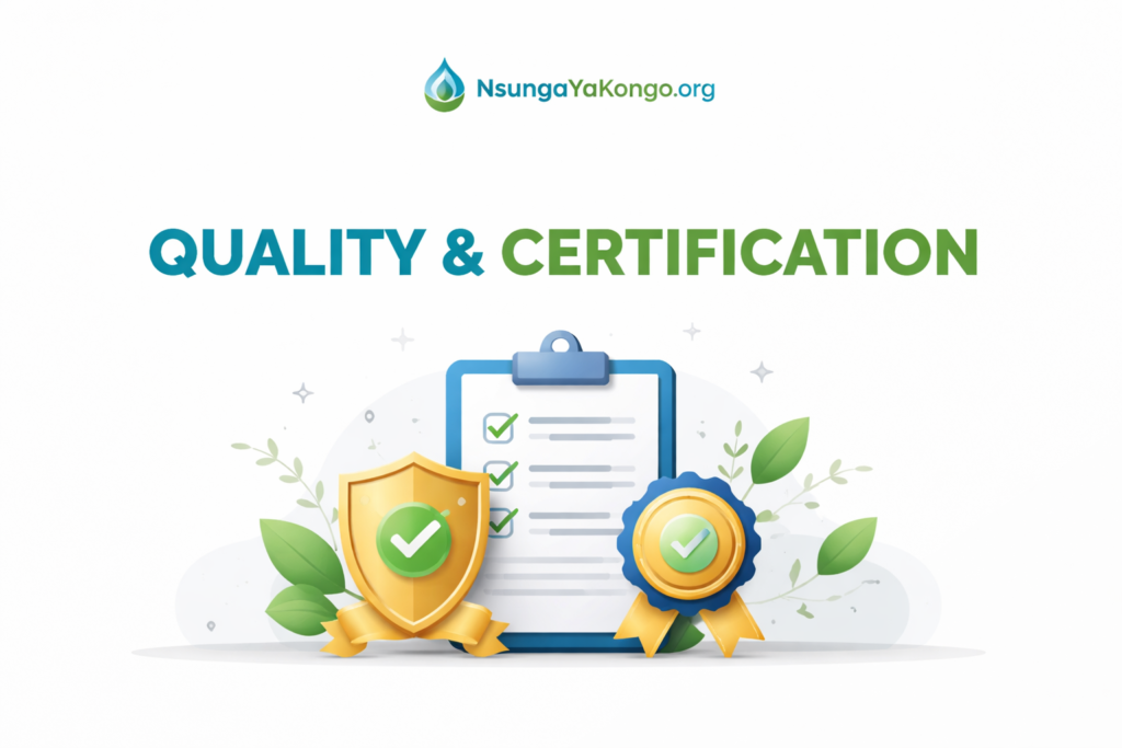 QUALITY & CERTIFICATION​